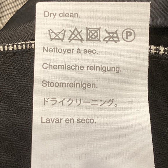 J. Crew Bowery Houndstooth Plaid Four Season Wool Dress Pant, Size 32 x 32 - Picture 16 of 16